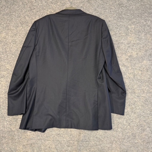 Ermenegildo Zegna for Harry Rosen Academia Navy Wool Blazer Sport Coat 54L - Picture 10 of 13